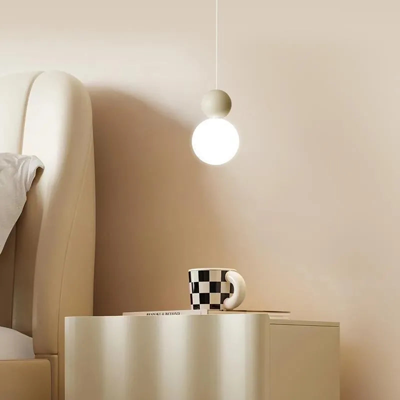 Suspension LED nordique minimaliste à 2/3 têtes