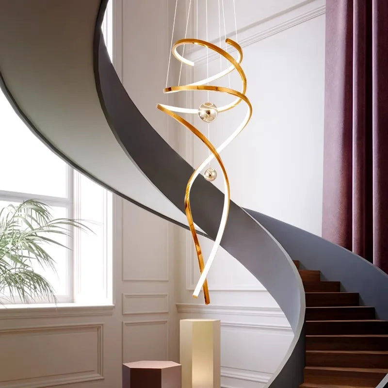 lustre suspension nordique pour éclairage intérieur salon