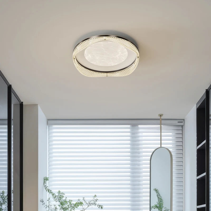 plafonnier moderne en laiton design créatif minimaliste pour intérieur - vue 6 sur 26