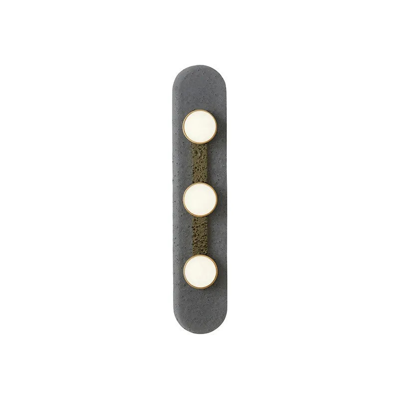 Nordic light luxury strip bubble glass wall lamp designer decorates bedroom bedside lamp, living room background wall wall lamp - vue 4 sur 11