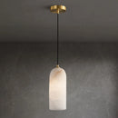 Lustre en laiton et marbre importé