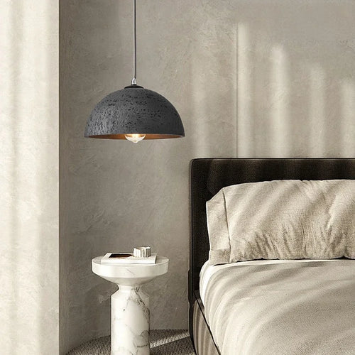 Modern minimalist wabi-sabi decorative pendant light for interiors - vue 4 sur 11