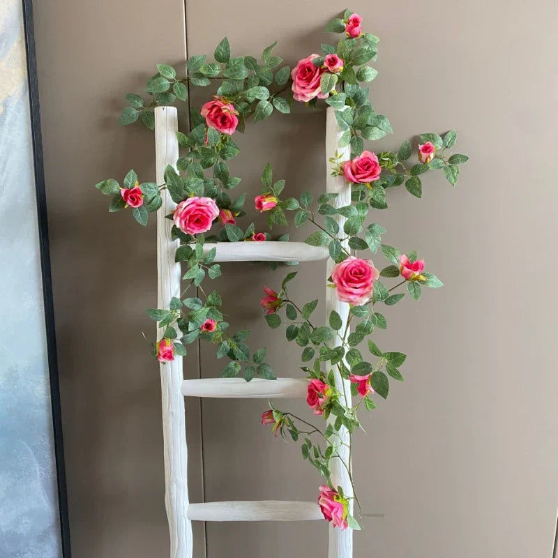 roses artificielles en soie pour décoration intérieure et extérieure - vue 4 sur 6