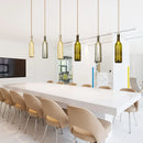 suspension moderne en laiton et verre pour décoration intérieure