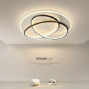 Modern minimalist LED ceiling light for decorative interiors