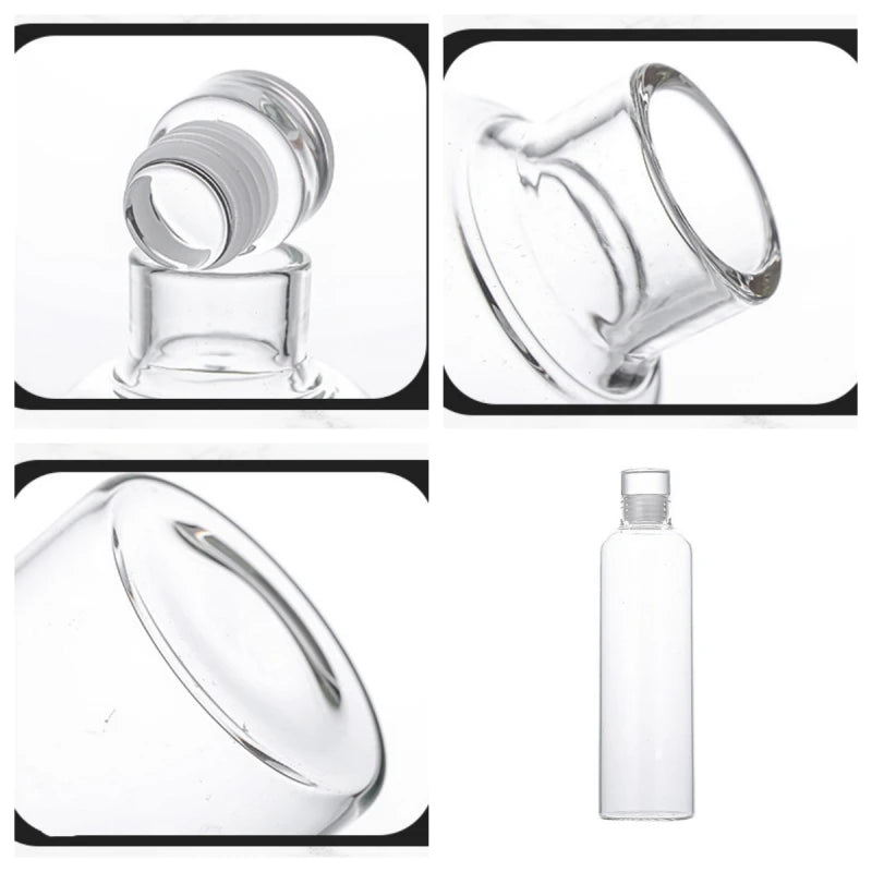Bouteille eau verre infuseur the grande capacite sport - vue 7 sur 7