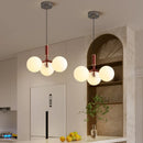 Modern nordic minimalist magic bean 9 LED pendant light