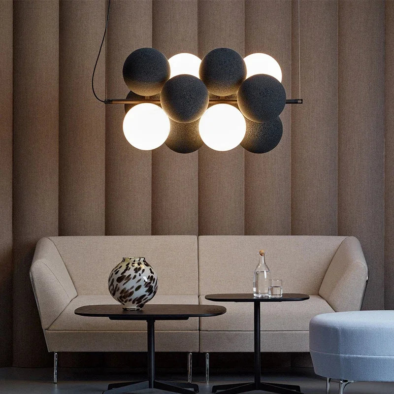 suspension en flanelle style nordique créatif pour espaces modernes - vue 3 sur 10