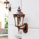 Modern waterproof outdoor LED wall light for exterior spaces