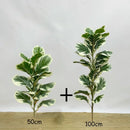 Realistic artificial ficus for indoor and outdoor decoration
