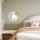 applique murale enfant design étoile princesse pour chambre à coucher
