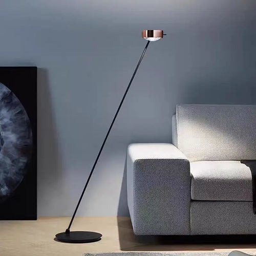 Minimalist floor lamp with adjustable brightness for modern decor - vue 2 sur 13