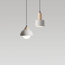 Japanese wabi-sabi style cement chandelier nordic minimalist design