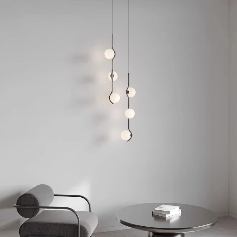 lustre fantaisie éclairage intérieur lampes suspendues luminaire salon