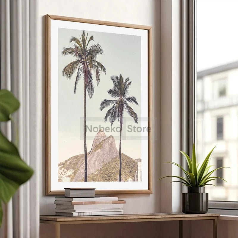 affiches de paysage de rio de janeiro décor mural art imprimé