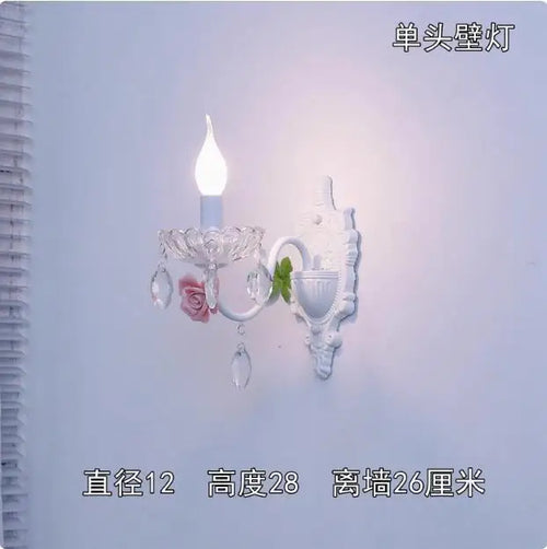 applique murale en cristal style coréen pour éclairage décoratif - vue 14 sur 16