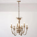 lustre en bois vintage français design art pour salon