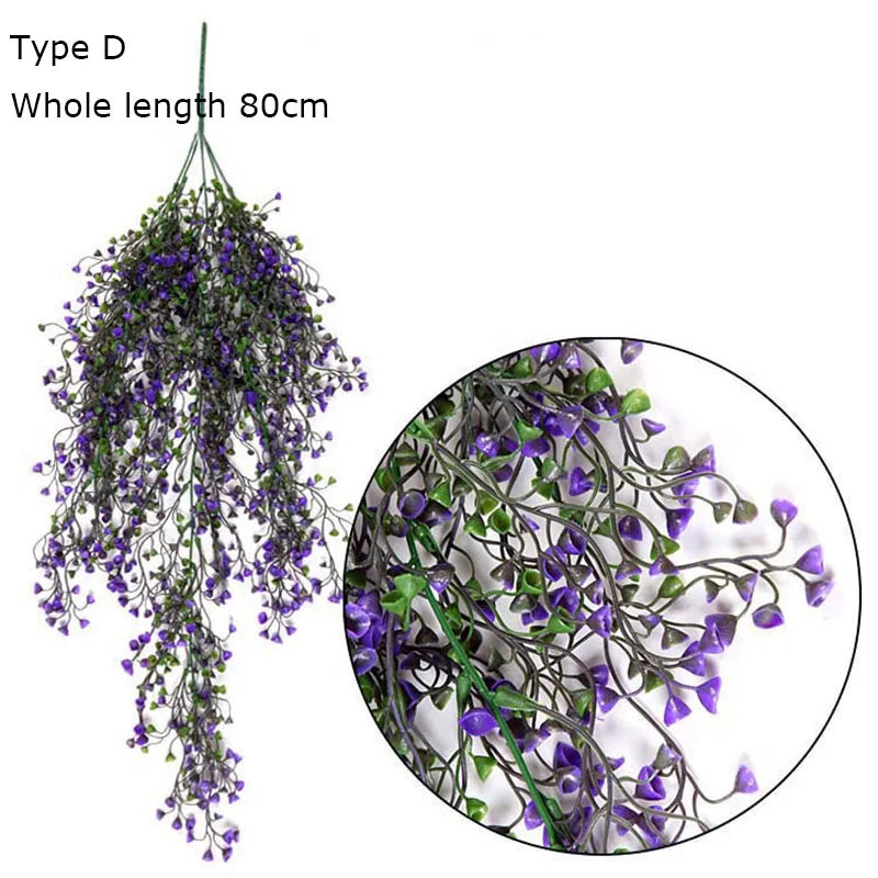 plantes artificielles vignes saule murale décoration intérieure mariage balcon - vue 7 sur 7