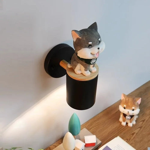 applique murale enfant chaton décoratif pour chambre bébé et salon - vue 2 sur 14