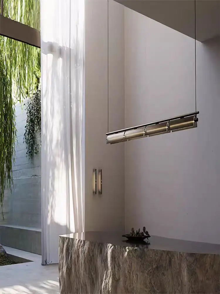 Minimalist industrial pendant light for modern and elegant decor - vue 4 sur 8