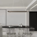 Minimalist Nordic design LED chandelier for long decoration