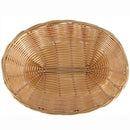 8/20Pcs Wicker Bread Baskets, Handwoven Oval Plastic Basket, Tabletop Fruit Vegetables Food Serving Basket for Home, Kitchen