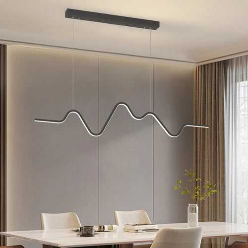 Nordic minimalist creative chandelier for café, bar and restaurant - vue 2 sur 10