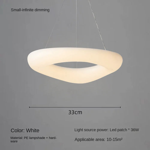 plafonnier led moderne en forme de nuages avec télécommande