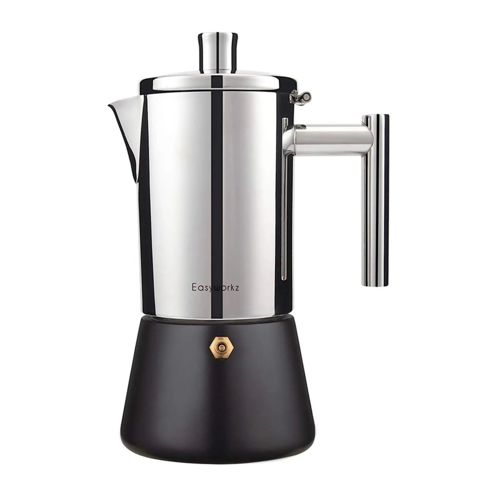 Cafetière italienne easyworkz diego acier inox induction