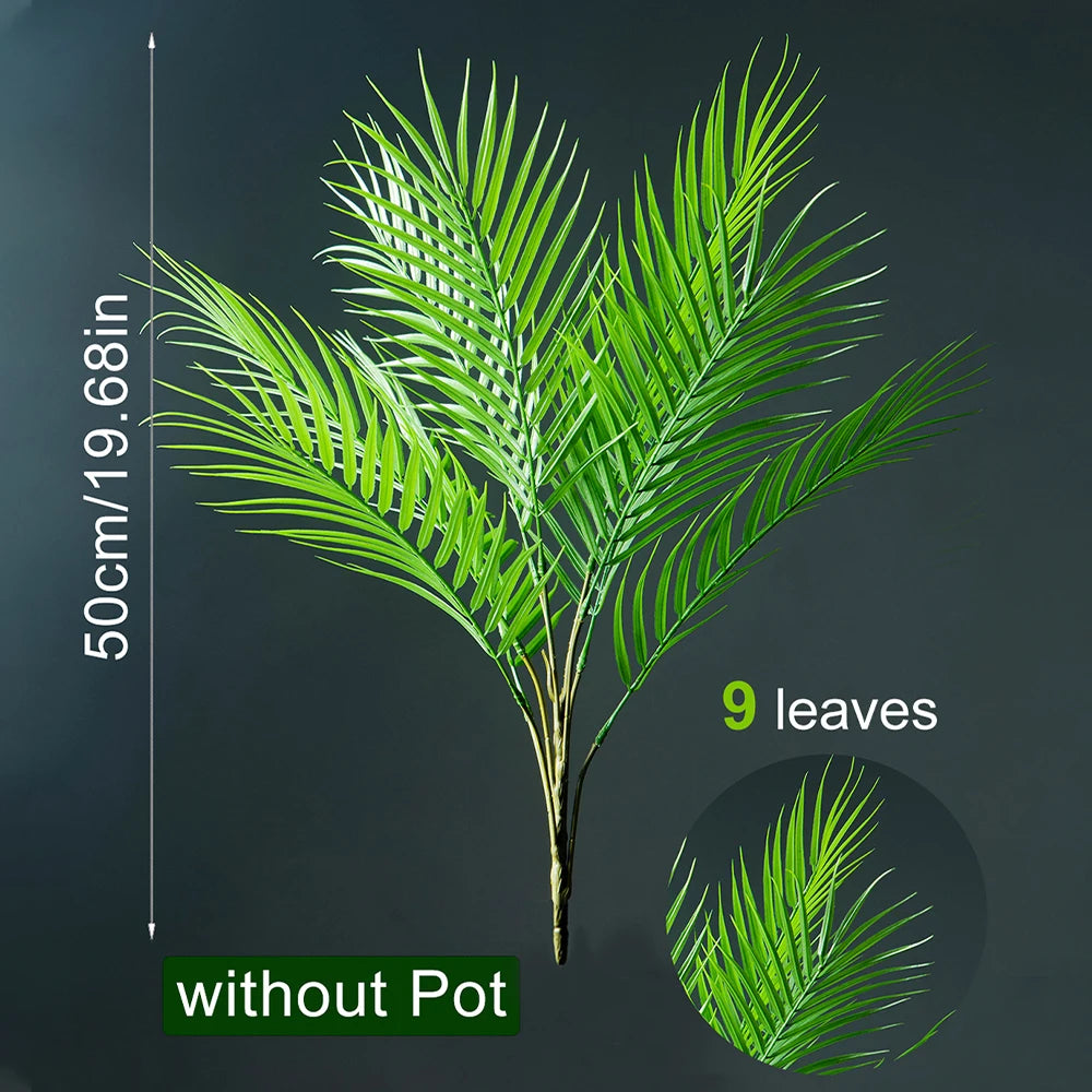 plante tropicale artificielle grande taille pour décoration intérieure et extérieure - vue 8 sur 8