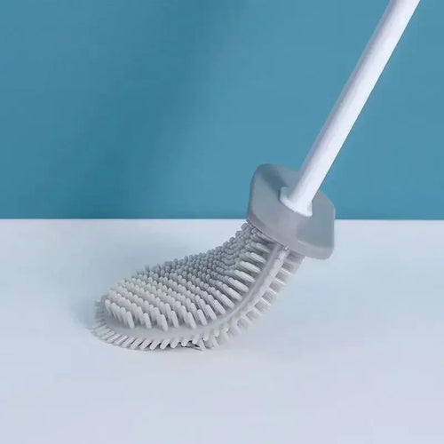 brosse de toilette murale sans perforation avec base drainable - vue 3 sur 9