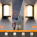 Applique murale LED lampe extérieure étanche en aluminium extérieur applique murale Rgb Tuya Smart Wifi réglable applique murale porche jardin Villa éclairage