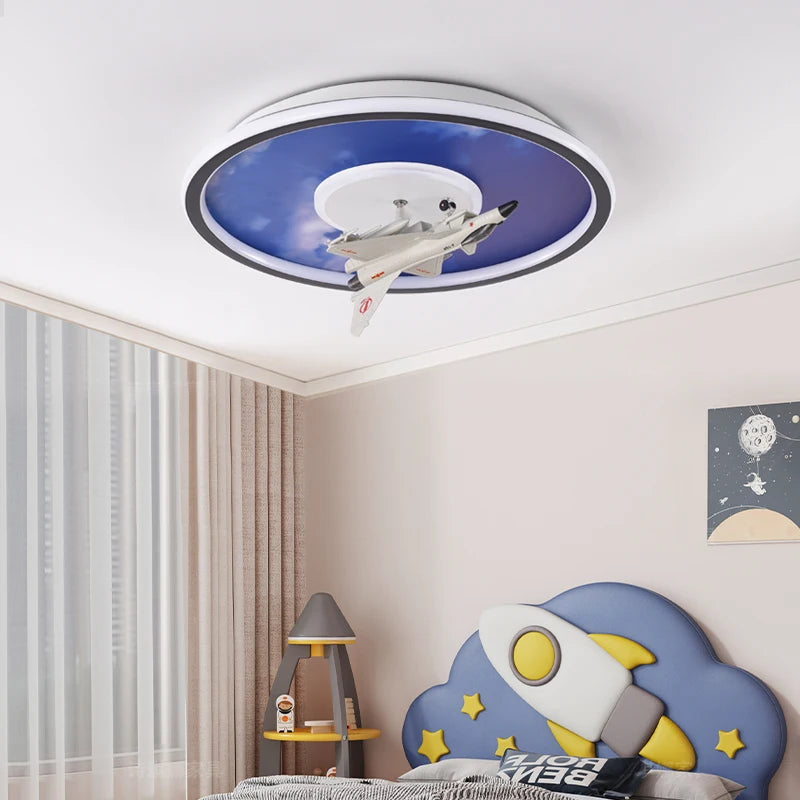 plafonnier moderne pour chambre d'enfants et décoration intérieure - vue 4 sur 8