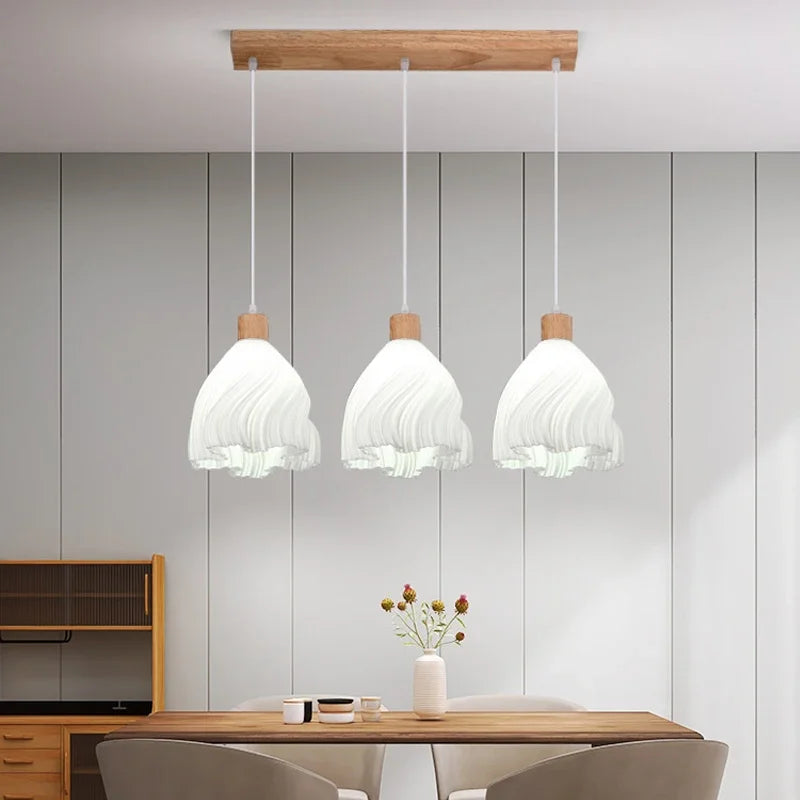 lustre moderne semi-circulaire pour décoration bar restaurant magasin - vue 5 sur 11
