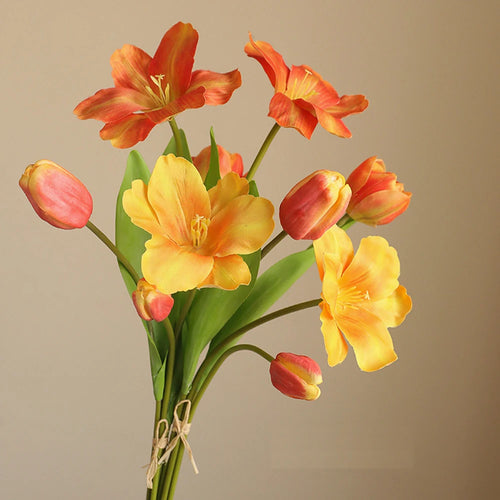 Realistic artificial tulip flowers luxury wedding decoration - vue 2 sur 9