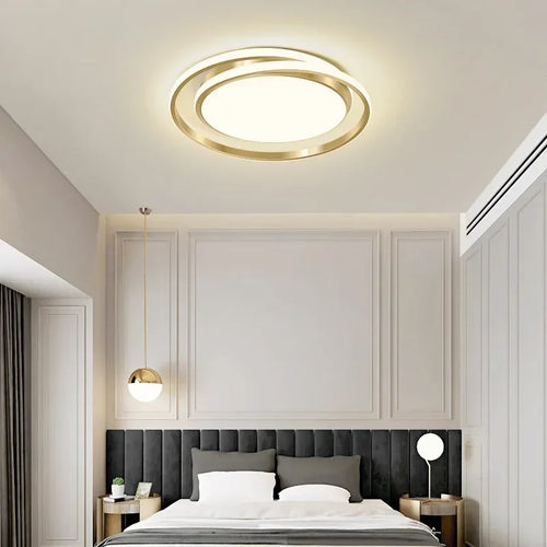 Nordic LED ceiling light modern minimalist luxury interior lighting - vue 3 sur 10