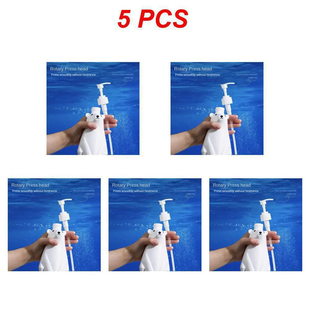 distributeur de lotion ours polaire mignon rechargeable pour savon et shampoing - vue 23 sur 34