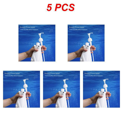 distributeur de lotion ours polaire mignon rechargeable pour savon et shampoing - vue 24 sur 34