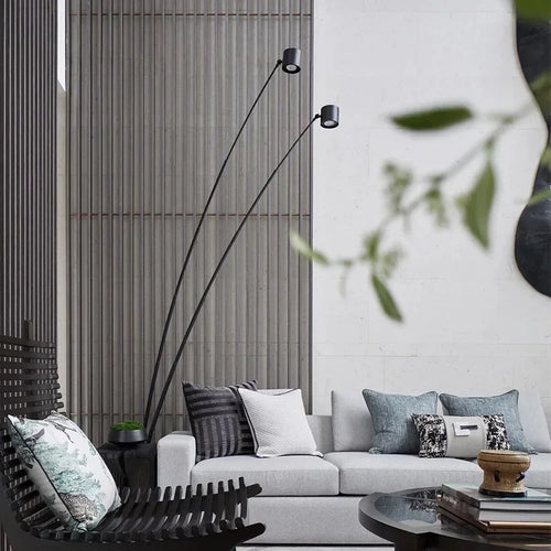 Nordic minimalist designer floor lamp for modern interiors - vue 2 sur 8