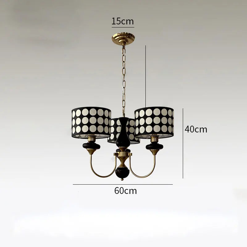 lustre en cuivre moderne pour hôtel et décoration intérieure - vue 10 sur 12