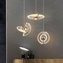 plafonnier led moderne en cristal luminaire intérieur décoratif
