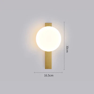 Nordic luxury LED wall lamp - vue 11 sur 14