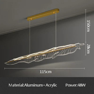 High-end Nordic pendant light for minimalist decor