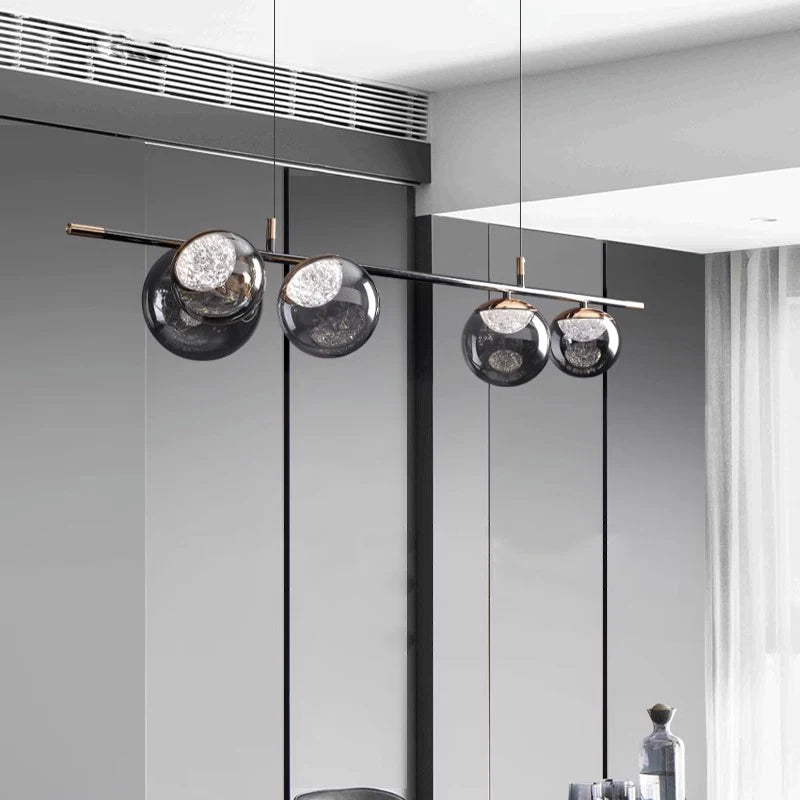 lustre nordique suspension éclairage intérieur - vue 2 sur 8