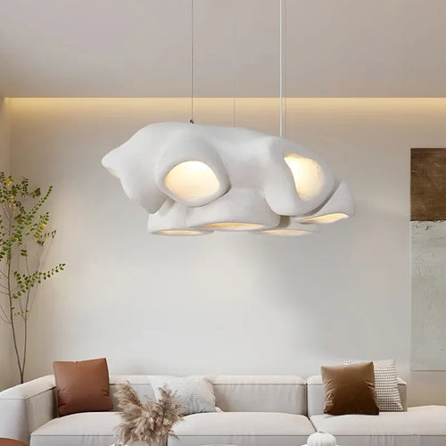 Nordic wabi sabi minimalist chandelier for interior decoration - vue 2 sur 11