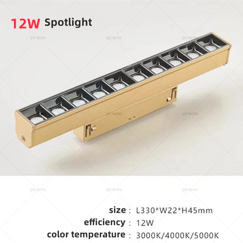 spot led magnétique pour éclairage intérieur moderne - vue 24 sur 28