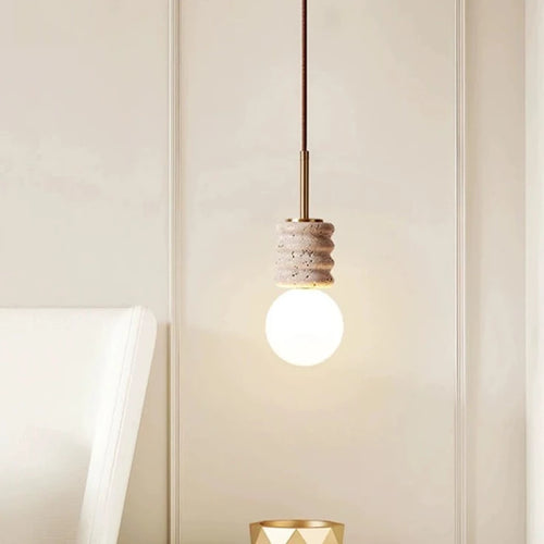 lustre led pour chambre art moderne simple petite lumière suspendue - vue 3 sur 6