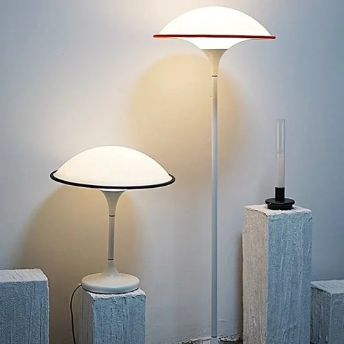 lampadaire nordique design minimaliste avec abat-jour en acrylique