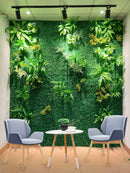 Custom Size Artificial Plant Wall Lawn, Green Plant Background Wall, Home Garden, Wedding Decoration, Plastic Lawn