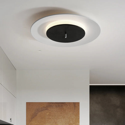 Modern designer round ceiling light nordic minimalist - vue 2 sur 10